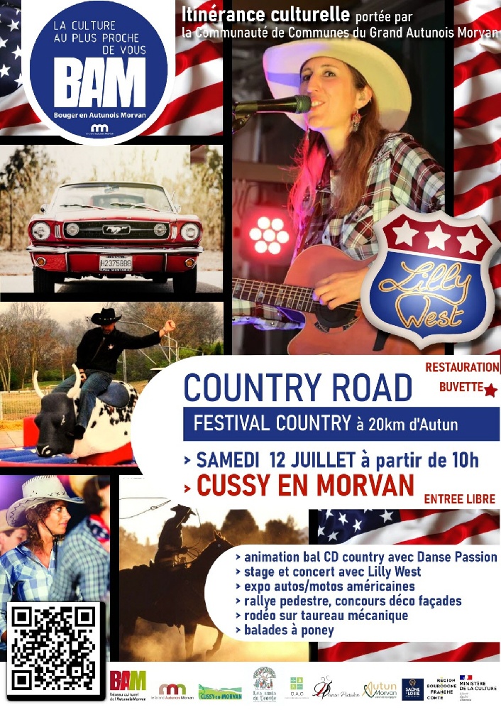 Photo concert Festival Country Road, 2e édition Cussy-en-Morvan Lilly West