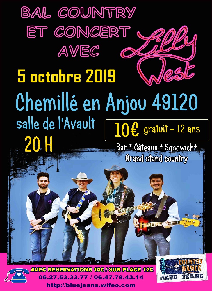 Photo concert Concert de Lilly WEST and her Burning Band Chemillé Lilly West