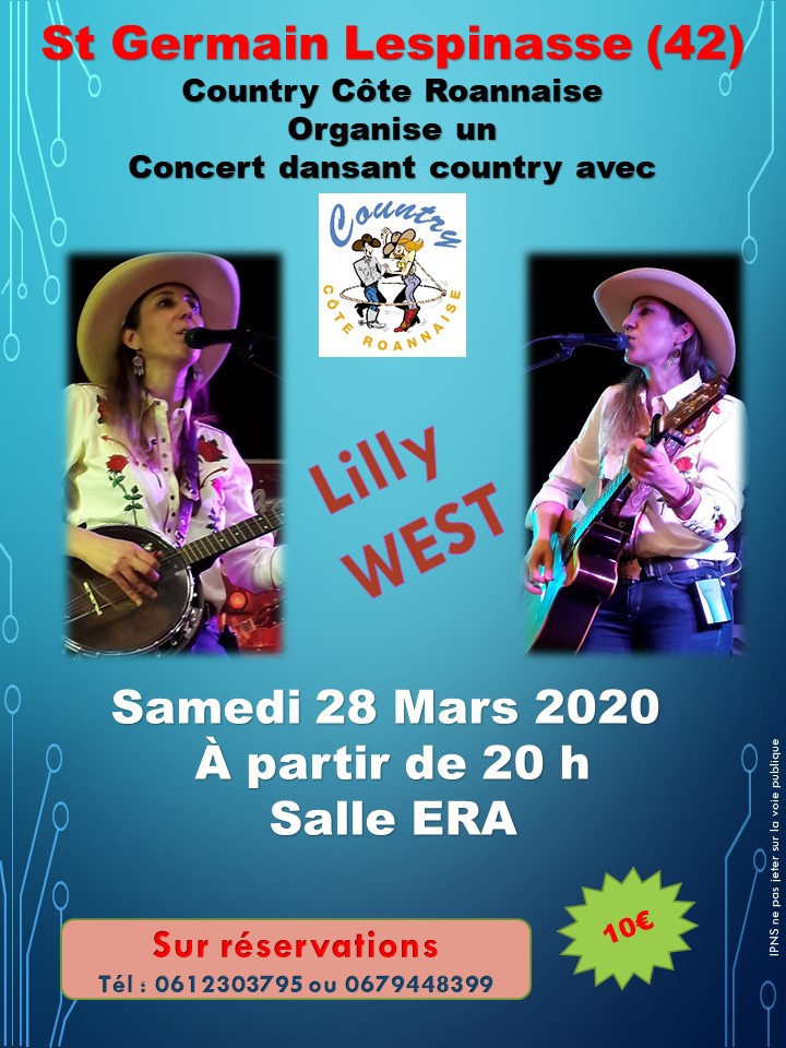 Photo concert Concert dansant de Lilly West dans la Loire Saint-Romain-la-Motte Lilly West