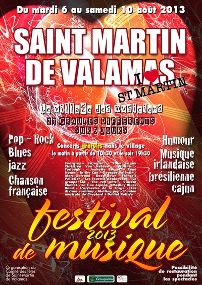 Photo concert Festival de musique 2013 Saint Martin de Valamas Saint-Martin-de-Valamas LM