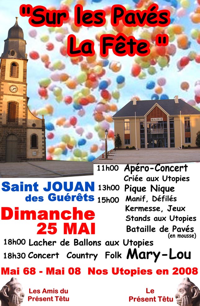 Photo concert Sur les pavés la fête   Saint-Jouan-des-Guérets  Mary-Lou