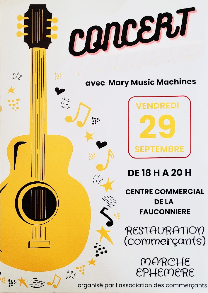Photo concert Fais ton marché en musique Seyssinet-Pariset Mary Music Machines