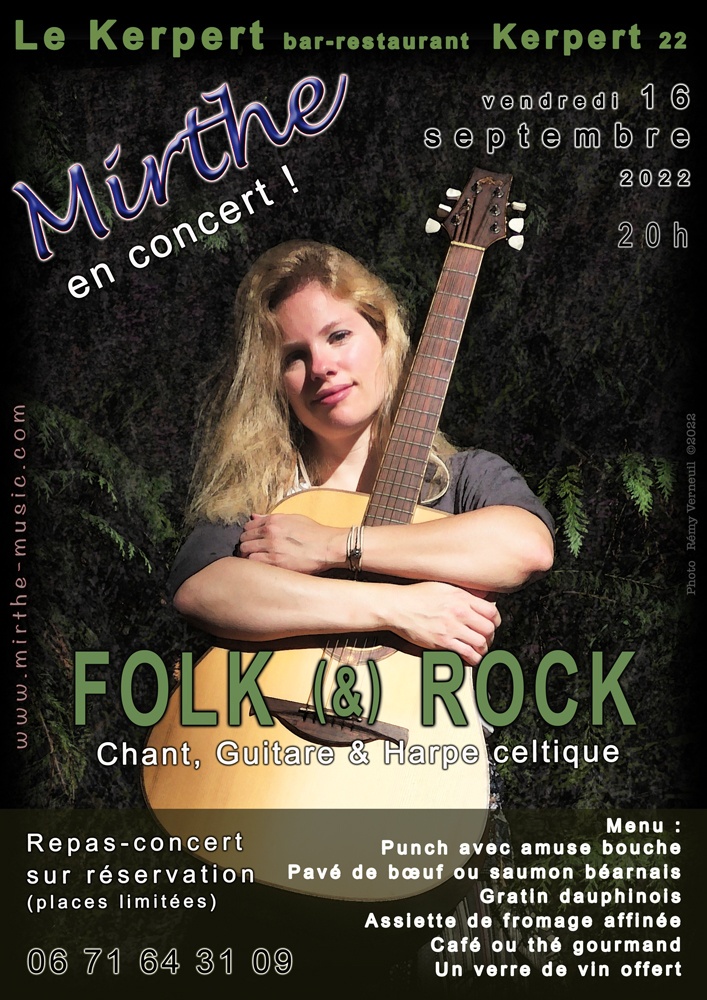 Photo concert Concert au bar-restaurant le Kerpert Kerpert Mirthe