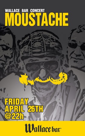 Photo concert Wallace bar Sainte-Paule Moustache