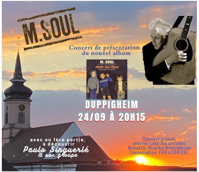 Photo concert Salle des fêtes Duppigheim Duppigheim M.Soul