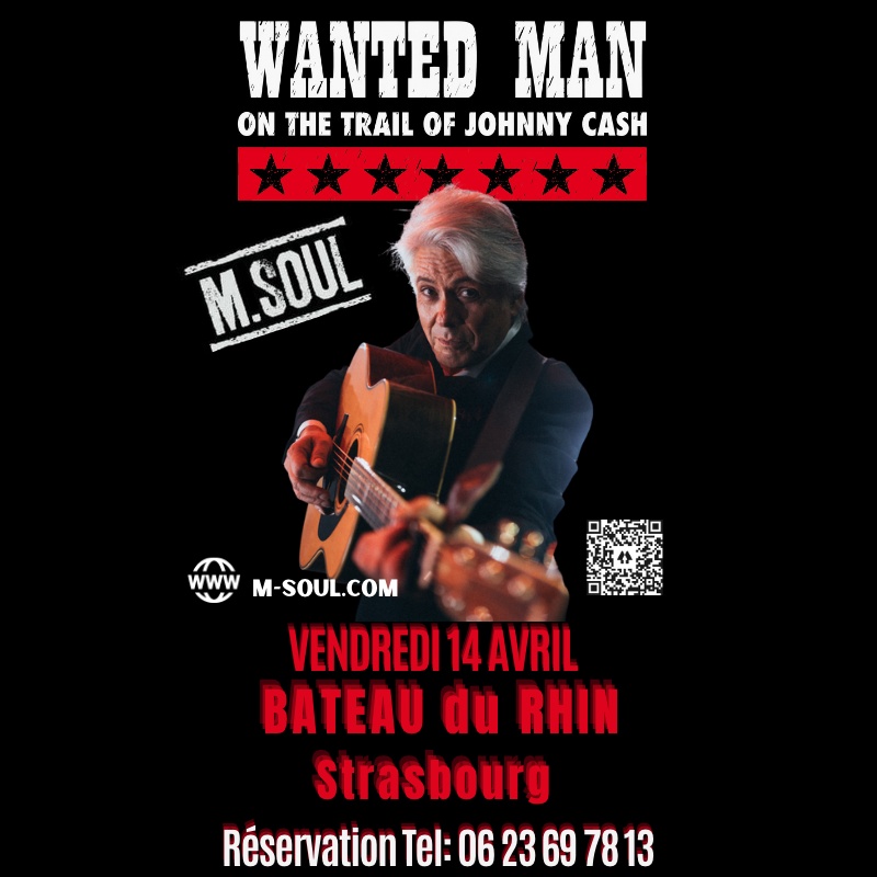Photo concert Wanted Man On The Trail Of Johnny Cash à Strasbourg Strasbourg M.Soul