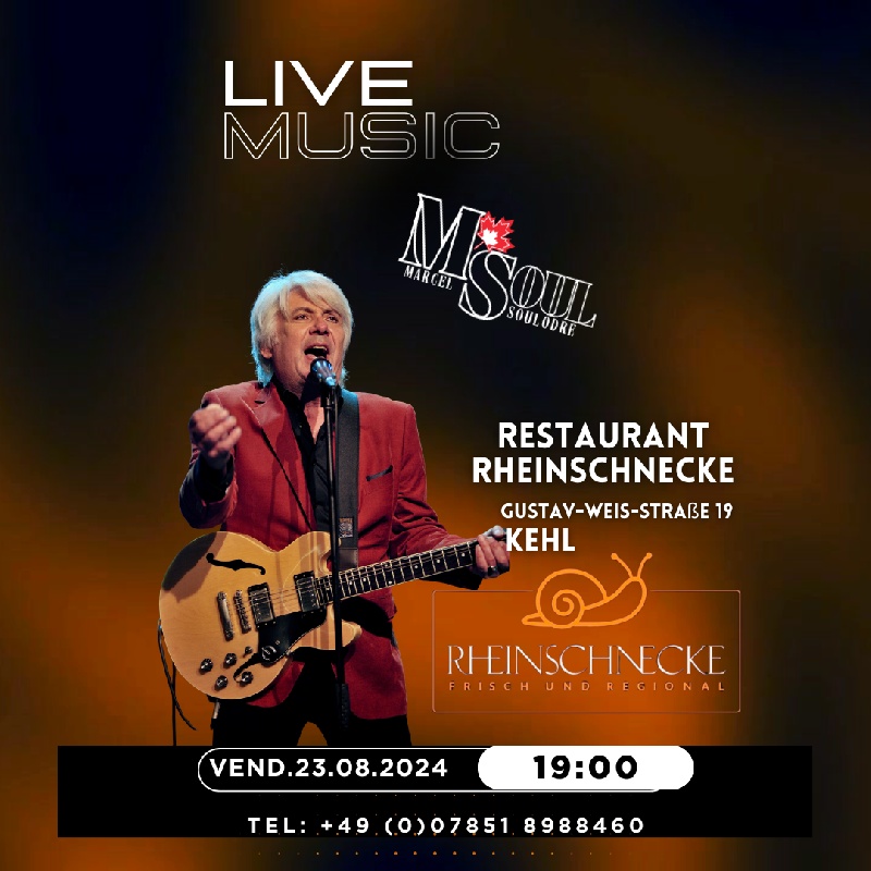 Photo concert Restaurant Rheinschnecke Kehl KEHL M.Soul