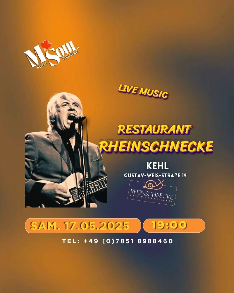 Photo concert Rheinschnecke Kehl M.Soul