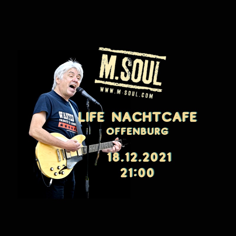 Photo concert LIFE NACHTCAFE Offenburg M.Soul