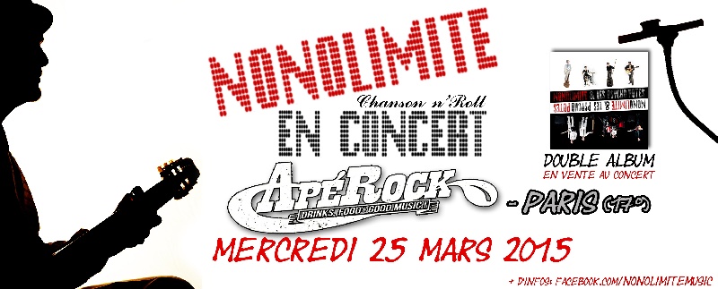 Photo concert L'Apérock Paris Nonolimite & Les Psycho Potes