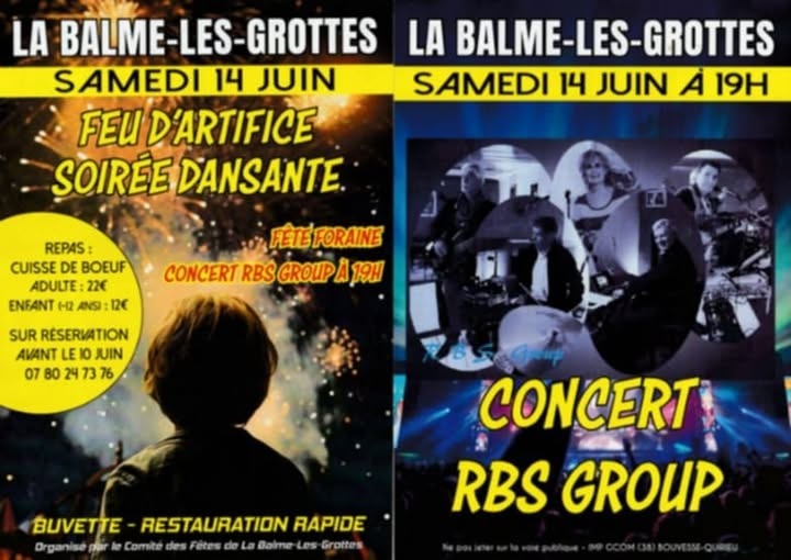 Photo concert COMITE DES FETES LA BALME LES GROTTES La Balme-les-Grottes RBS Group
