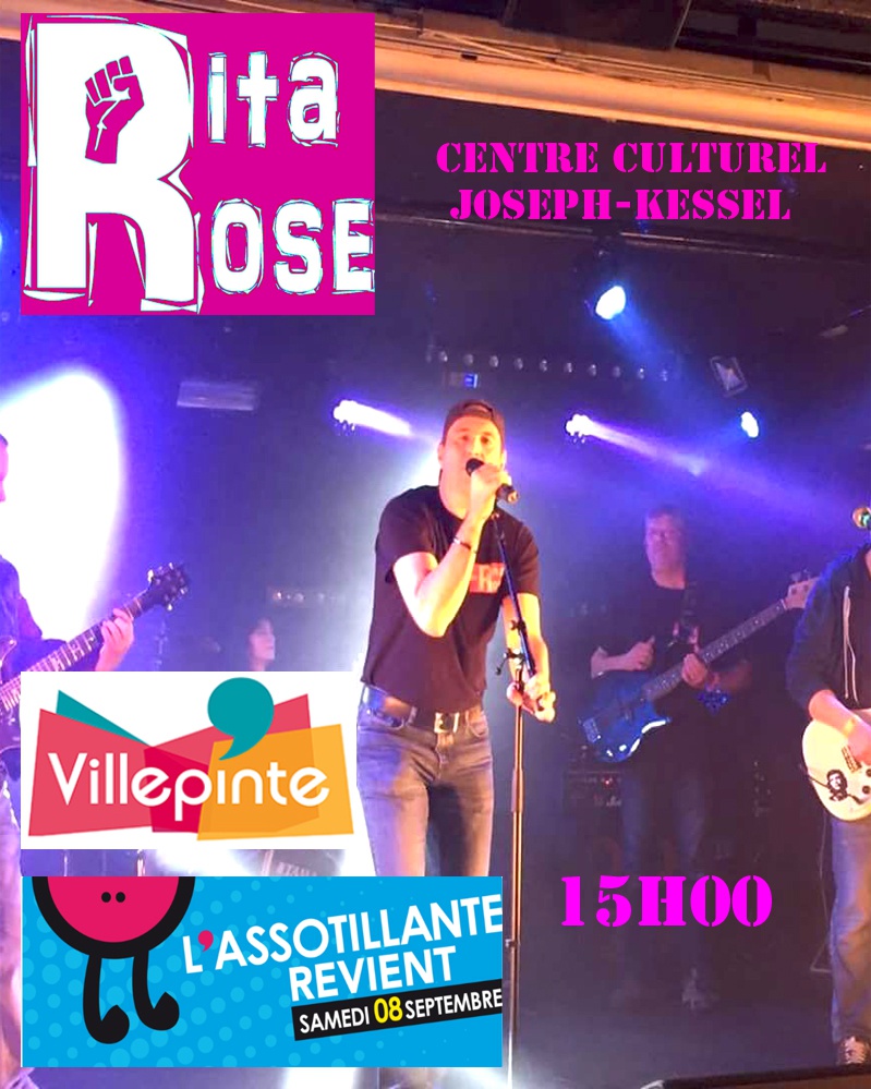 Photo concert ASSO TILLANTE Villepinte Rita Rose