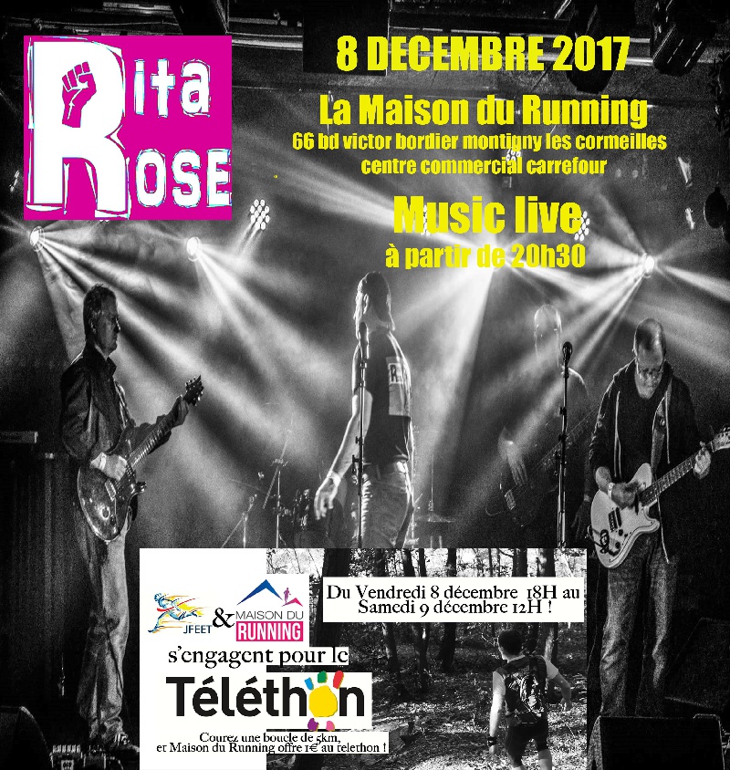 Photo concert MAISON DU RUNNING Montigny-lès-Cormeilles Rita Rose