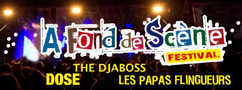 Photo concert festival a fond de scène Druelle The Djaboss