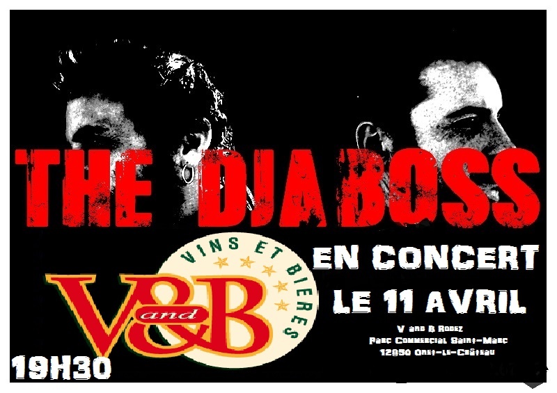 Photo concert V AND B Onet-le-Château The Djaboss