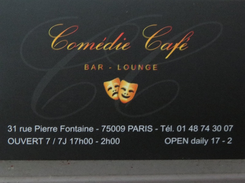 Comedie cafe Bar