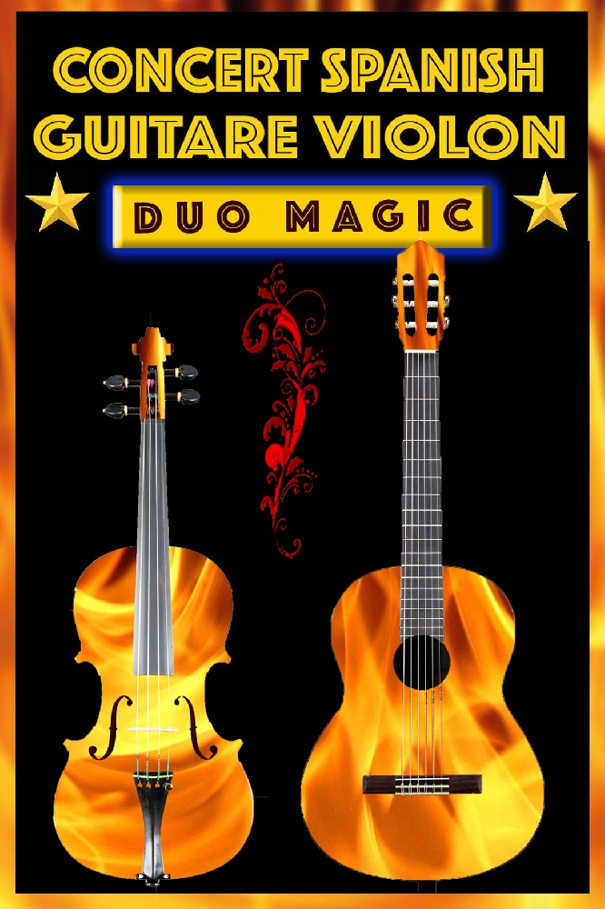 Spanish guitare violon Duo magic