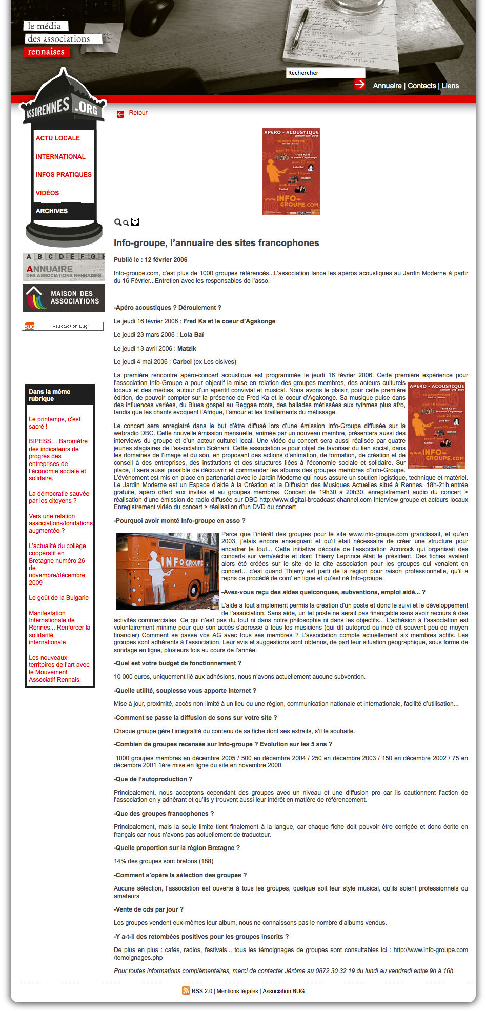 Assorennes.org : Le portail des associations rennaises