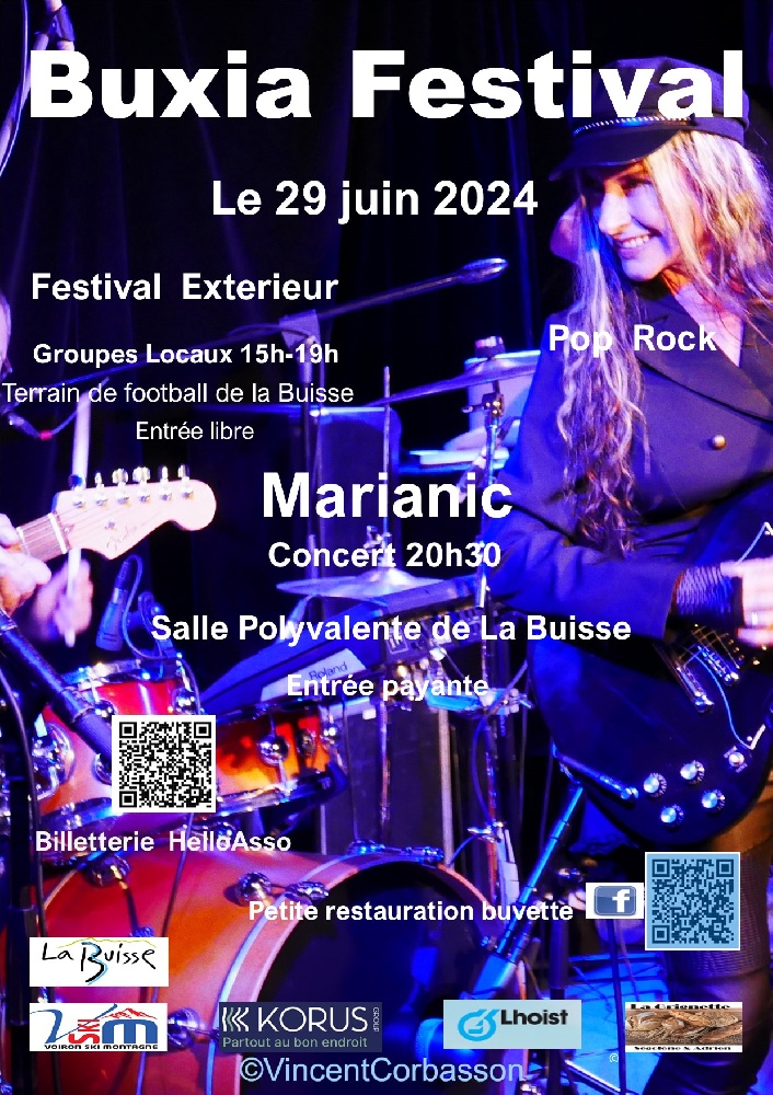 Marianic : Auteur compositeur interprète Rock Post-Punk Pop-Rock Rock  Indé Rhône-Alpes - Isère (38)