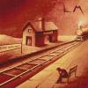 Visuel de la pochette du CD 'Come To The Station' du groupe Rock LM